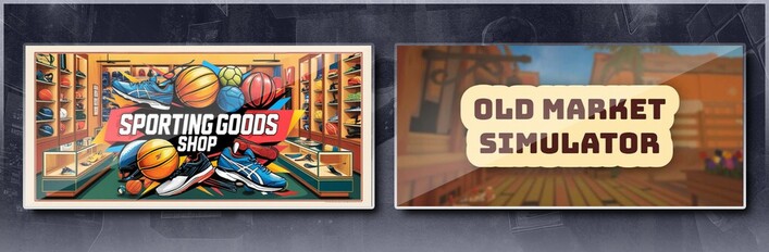 Sporting Goods Shop & Old Market Simulator