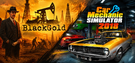 Black Gold and Car Mechanic Simulator 2018