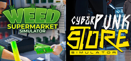 Weed Supermarket Simulator x Cyberpunk Store Simulator