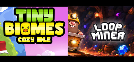 Loop Miner x Tiny Biomes: Cozy Idle 