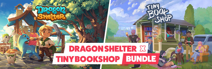 Dragon Shelter x Tiny Bookshop