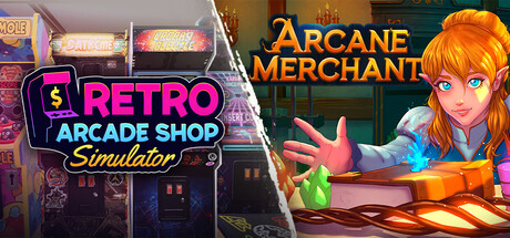 Retro Arcade Shop Simulator x Arcane Merchant