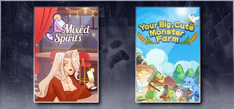Mixed Spirits: Bartender & Your Big, Cute Monster Farm