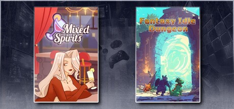 Mixed Spirits: Bartender & Fantasy Idle Dungeon