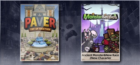 Paver: Tidy Up Together & Monster Battles