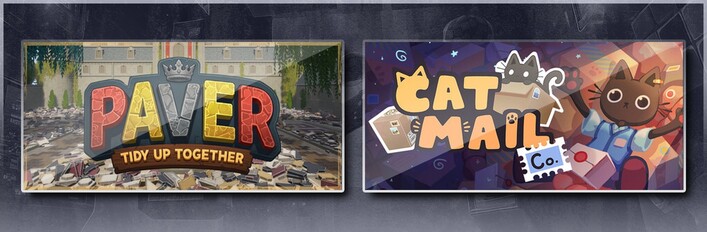 Paver: Tidy Up Together & Cat Mail Co.