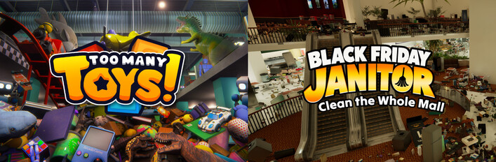 Too Many Toys! x Black Friday Janitor