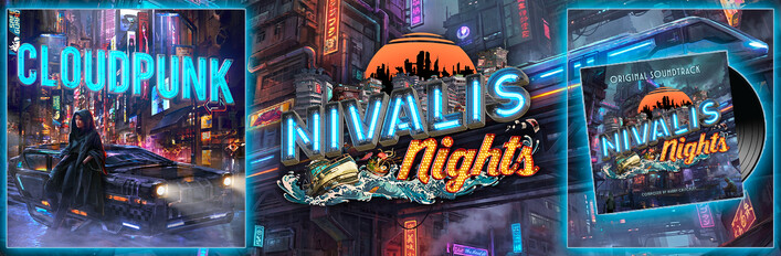 Nivalis Nights x Cloudpunk x Nivalis Nights Soundtrack