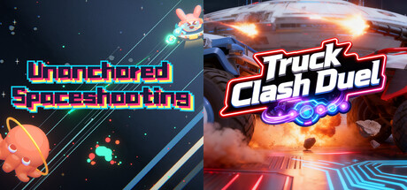 🔫Unanchored Spaceshooting x 🚗Truck Clash Duel