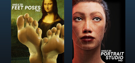 HAELE 3D - Portrait Studio Pro - Hand Poses Pro