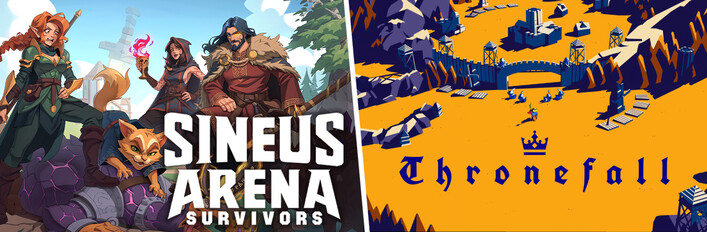 Sineus Arena Survivors X Thronefall