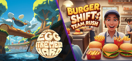 An Eggstremely Hard Game x Burger Shift: Team Rush