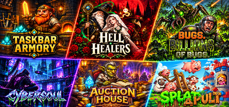 Taskbar Armory + Hell Healers + Bugs + Cybersoul + Auction House + Splatapult