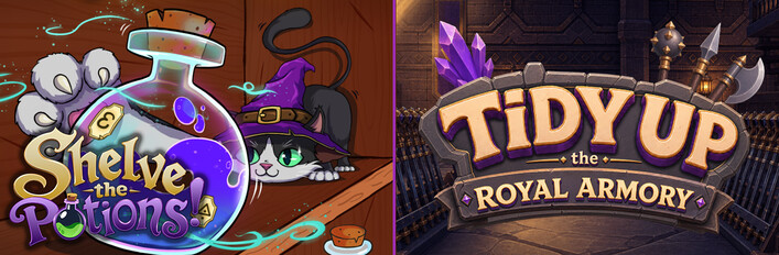 Shelve the Potions! X Tidy Up the Royal Armory