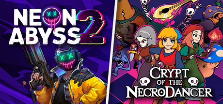 Neon Abyss 2 + Crypt of the Necrodancer