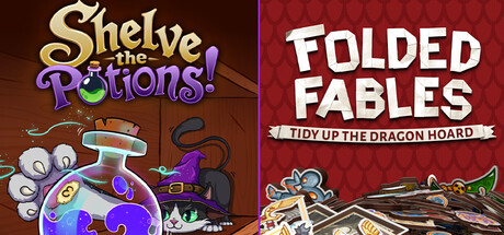 Shelve the Potions! X Folded Fables: Tidy Up The Dragon Hoard