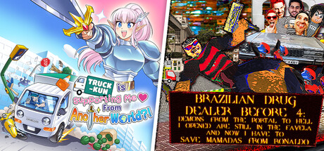 Truck-kun is Supporting Me from Another World?! x BRAZILIAN DRUG DEALER BEFORE 4: DEMONS FROM THE PORTAL TO HELL I OPENED ARE STILL IN THE FAVELA AND NOW I HAVE TO SAVE MAMADAS FROM RONALDO