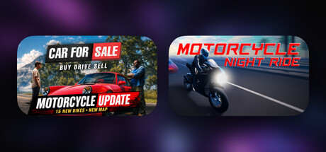 Car For Sale Simulator & Motorcycle Night Ride
