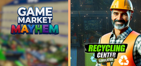 Game Market Mayhem x Recycling Center Simulator