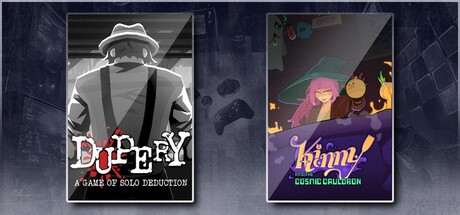 Dupery: A Game of Solo Deduction & Kinny and the Cosmic Cauldron