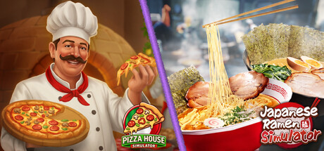 🍕 Pizza House Simulator & Japanese Ramen Simulator 🍜