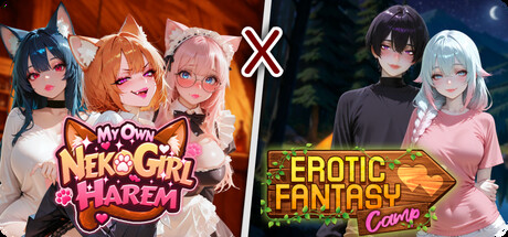 My Own Neko Girl Harem x Erotic Fantasy Camp