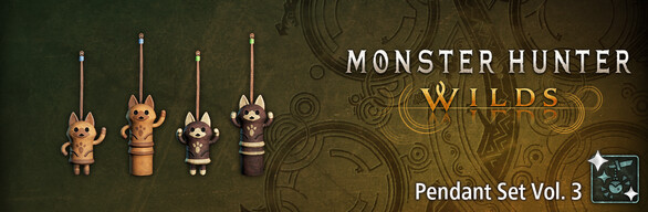 Monster Hunter Wilds - Set de colgantes vol. 3