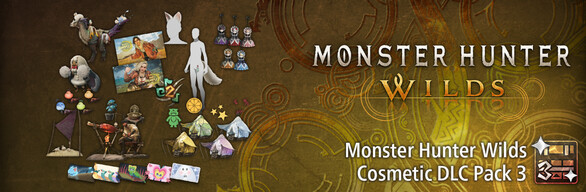 DLC ของแต่งตัวเกม Monster Hunter Wilds แพ็ค 3