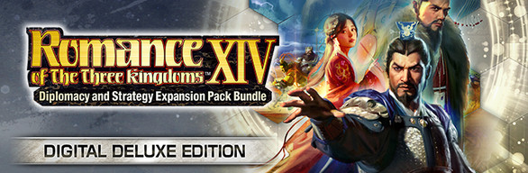 ROMANCE OF THE THREE KINGDOMS XIV: Diplomacy and Strategy Expansion Pack Bundle - Digital Deluxe Edition (English/Chinese/Japanese/Korean)