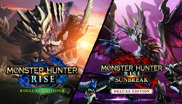 Monster Hunter Rise + Sunbreak Deluxe (SubID 692570) · SteamDB